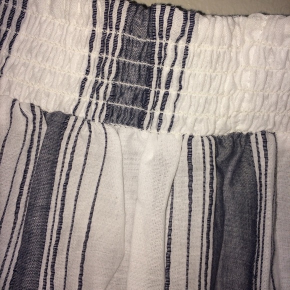 Anthropologie Lilka Playa Striped Off Shoulder Top - Picture 6 of 12